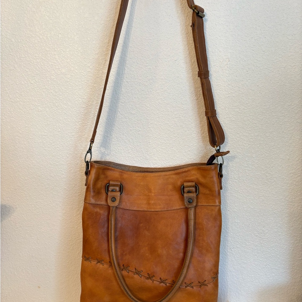 Bed Stu Celta whip stitch leather bag - Picture 3 of 13